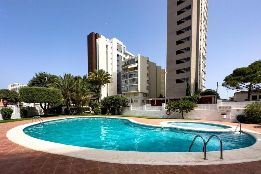 Calpe Apartamento Lujoso Bajo Terasa Piscina Aire Cerca Playa Pueblo Exterior foto